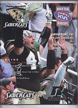 Arena Bowl 16 XVI Program 2002 Arizona Rattlers San Jose Sabercats AFL #2 - £63.56 GBP