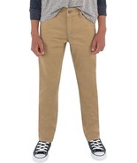 Levi&#39;s® Boys&#39; 511 Slim Fit Brushed Twill Pants Gold Tan 6 Regular Stretc... - $373.57 MXN