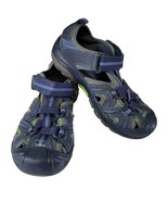 Childrens 12M Merrell Sandal Slip On Outdoor Active Blue Green Gray Hiki... - £13.19 GBP