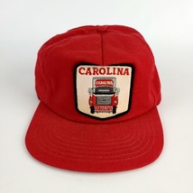 Carolina Freight Corporation Vintage Hat Cap Snapback Patch Trucking Mad... - $28.15