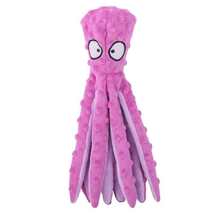 Plush Bite Resistant Octopus Squeaky Dog Toy - £9.60 GBP
