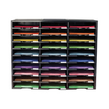 Storex Industries 9.50 x 12 in. Stackable Literature Sorter Black - $244.69
