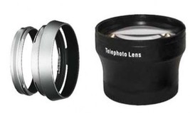 Tele Lens + Lens Hood + Adapter Tube for Fuji FujiFilm X100 X100s X100F bundle - £26.69 GBP