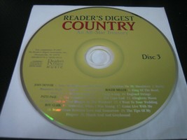 Reader&#39;s Digest Country - An All Star Treasury by Various Artists - Disc 3 Only - £5.03 GBP