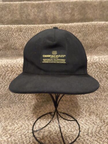 Primary image for Crooks & Castles Outfitters Black Hat