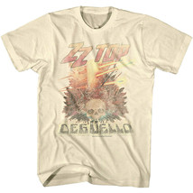 ZZ Top Deguello Faded Album Cover Men&#39;s T Shirt Vintage Rock Band Concert Merch - £21.18 GBP+