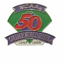 Vintage 1996 NCAA D1 College World Series 50th Anniversary 1947-1996 Lap... - £15.88 GBP