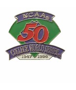 Vintage 1996 NCAA D1 College World Series 50th Anniversary 1947-1996 Lap... - £15.99 GBP