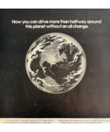 1977 Mobil Gas &amp; Oil Book Advertisement Vintage Gasoline Mileage DWF16 - $29.99