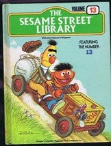 ORIGINAL Vintage 1978 Sesame Street Library Book #13 Bert Ernie   - $14.84