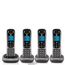 Motorola Digital Cordless Answering System Internal Phonebook Base 4 Handsets - £48.35 GBP