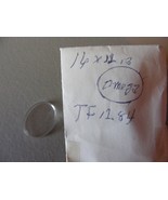 Vintage Omega Crystal TF1284  16 x 12.3 NOS - $551.17 MXN