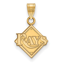 SS w/GP MLB  Tampa Bay Rays Small Old Logo Pendant - $54.54