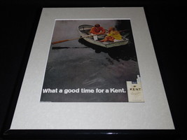 1969 Kent Cigarettes 11x14 Framed ORIGINAL Vintage Advertisement - $44.54