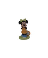 Vintage Disney Gift-Ware Minnie Mouse Tennis Ceramic Figurine 4&quot; - $14.84
