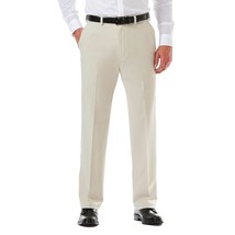 Men&#39;s Haggar Cool 18 Pro Classic-Fit Flat Front Stretch Dress Pants, 34W X 34L - £26.22 GBP