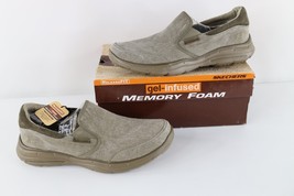 New Skechers Mens Size 10 Gel Infused Memory Foam Adamant Glides Shoes T... - $59.35