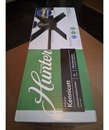 New Hunter Kennicott 44” Matte Black Indoor Outdoor Ceiling Fan 59613 - $232.45 CAD