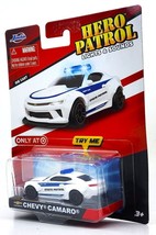 Chevy Camaro Police Car Target Exclusive Jada Hero Patrol Lights &amp; Sounds - £9.33 GBP