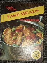 Vintage 1970s Family Circle FAST MEALS Cookbook Hardcover 1978 Recipes: - £2.39 GBP