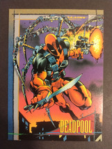 Skybox Trading Card Deadpool #28 Marvel Super Villans 1993 LP - £7.81 GBP