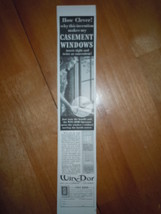 Vintage Win-Dor Casement Windows Print Magazine Advertisement 1937 - £3.11 GBP