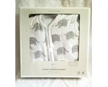 Pottery Barn Baby TAYLOR WEARABLE BLANKET ELEPHANTS SMALL 0-6 MTHS NEW #M17 - £27.87 GBP