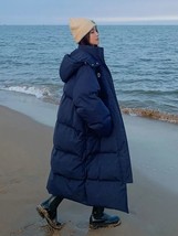 KBAT -30 Degrees Winter Women Long Parkas Puffer Jackets Hooded Thick Warm Windp - £89.27 GBP