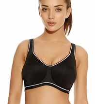 28DDD (US) Freya Sonic Underwire Molded Spacer Sports Bra AA4892 with J Hook - £27.47 GBP
