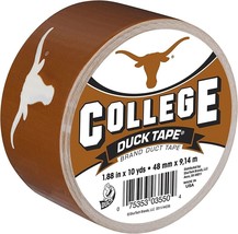 Duck Tape University of Texas Longhorns NCAA Licensed Product 10 Yards - $21.00