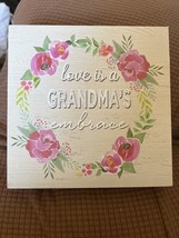Love Is A Grandma’s Embrace home decor Mothers Day wooden sign - £8.49 GBP