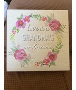 Love Is A Grandma’s Embrace home decor Mothers Day wooden sign - £8.58 GBP