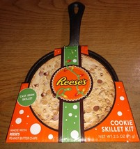 Cast Iron Mini Skillet Cookie Kit w/ Reese&#39;s Cookie Mix Ingredients - £6.39 GBP