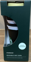 NEW Starbucks 2022 CU University of Colorado Reusable HOT Cups Campus Collection - £31.45 GBP
