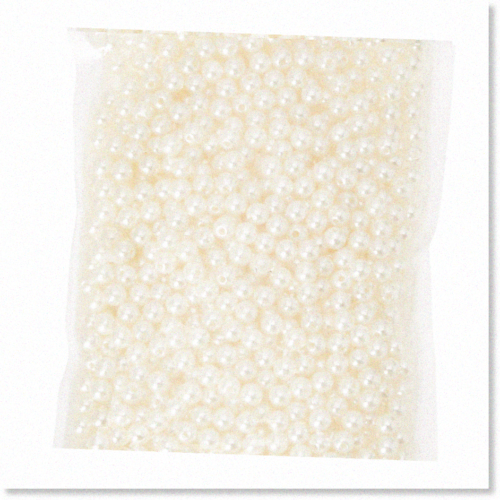 1000+ Loose Arts and Crafts Pearls - Elegant 6mm Ivory Beads for Stunnin... - $13.85