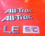 OEM 1991-1997 Toyota Previa Le Supercharged All Trac Emblem Badge Logo O... - $35.99