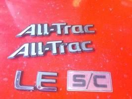 OEM 1991-1997 Toyota Previa Le Supercharged All Trac Emblem Badge Logo OEM Usdm - £28.24 GBP