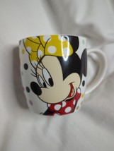 Coffee Cup with Polka Dots Minnie Mouse Zak Designs Ceramic 12 oz Mug-BR... - £13.98 GBP