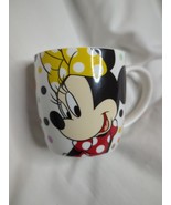 Coffee Cup with Polka Dots Minnie Mouse Zak Designs Ceramic 12 oz Mug-BR... - $24.01 CAD