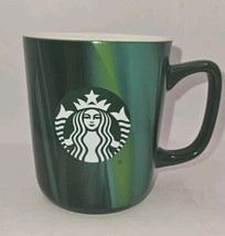 Starbucks 2022 Coffee Mug Cup Marbled Green 15 oz. Rare Marble Great Condition  - $14.50