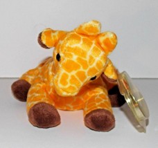 Ty Beanie Baby Twigs Plush 9in Giraffe Stuffed Animal Retired with Tag 1995 - £11.79 GBP