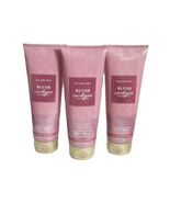 Body Cream Blush Cardigan Bath &amp; Body Works 8 oz 3 Pack- Raspberry Viole... - $678.54 MXN