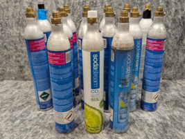 Lot of 15 SodaStream CO2 Cylinder Replacement Canisters Empty 60L 14.5 oz - $1,564.24 MXN