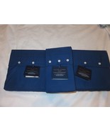 Ralph Lauren Organic Cotton Palmer Percale 4P king Sheet set 464TC Harbo... - $236.11
