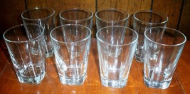 Eight Libbey Duratuff Restauarnt Quality Juice Glasses - £11.68 GBP