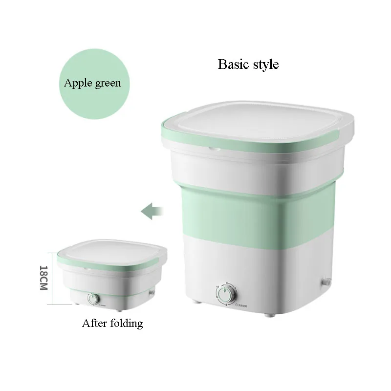 Achine fruits electric rotary button household portable washer foldable barrel type for thumb200