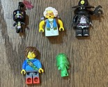 LEGO Dreamzzz Minifigure Lot Night Hunter Mrs. Castillo Mateo Snivel Z-blob - $64.35