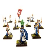 WFB High Elf Archers Regiment 10x Hand Painted Miniature Plastic Ranger - $198.31 CAD