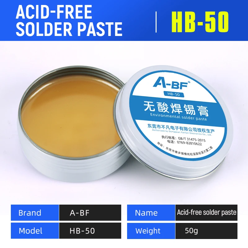 A-BF Soldering Paste Welding treasure Solder Flux Soldering Oil SMT Part Envment - £106.27 GBP