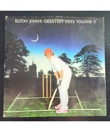 Elton John Greatest Hits Volume 2 II Album Vinyl LP 1st Edition 1977 - £12.65 GBP